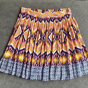S Xhilaration Patterned Skirt